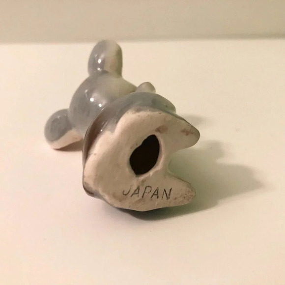 Vintage Tiny  Mouse Ceramic Figurine Japan 2 Inch Tall Collectible Figure - Picture 6 of 11